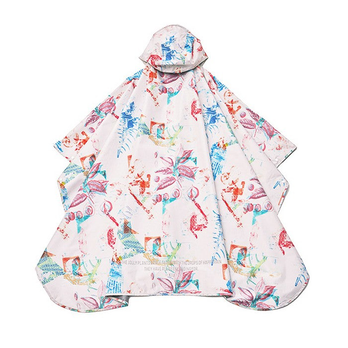 26yキウKIUK405RAINPONCHO-2NDポンチョレインコートカッパ雨具観戦アウトドア撥水
