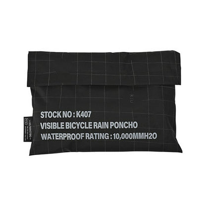 26yKIUｷｳK407VISIBLEBICYCLERAINPONCHOレインポンチョポンチョ雨具撥水アウトドアオシャレおしゃれ観戦撥水カッパ