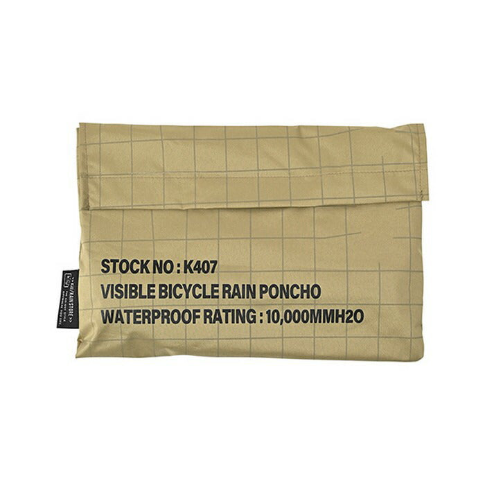 26yKIUｷｳK407VISIBLEBICYCLERAINPONCHOレインポンチョポンチョ雨具撥水アウトドアオシャレおしゃれ観戦撥水カッパ