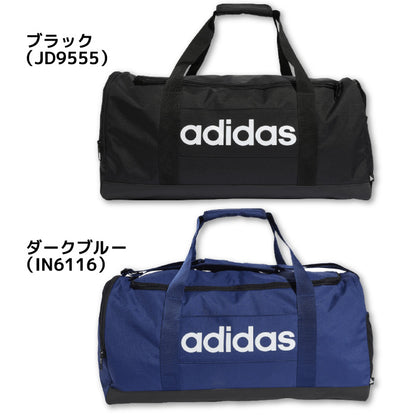 26ss アディダス ADIDAS KWQ26 リニア ダッフルバッグ M ショルダー付き 2WAY ボストンバッグ