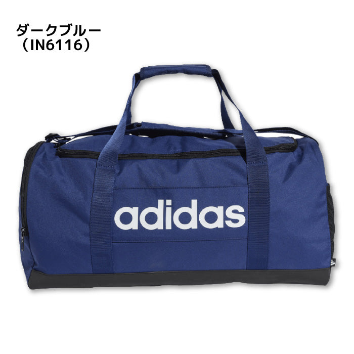 26ss アディダス ADIDAS KWQ26 リニア ダッフルバッグ M ショルダー付き 2WAY ボストンバッグ