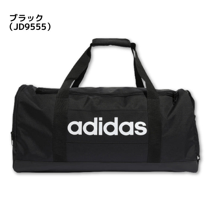 26ss アディダス ADIDAS KWQ26 リニア ダッフルバッグ M ショルダー付き 2WAY ボストンバッグ