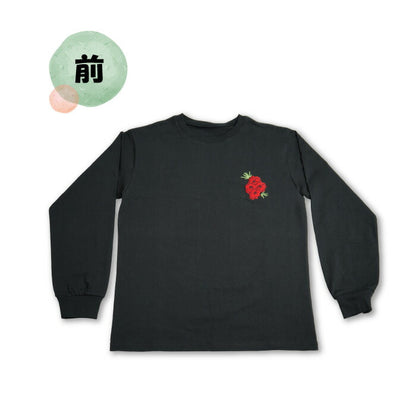 おいやんショップおいやん.SHOPOY50004高野口乃湯花札ロングTシャツTシャツシャツ長袖長そで高野口乃湯限定オリジナル銭湯お風呂古民家銭湯花札