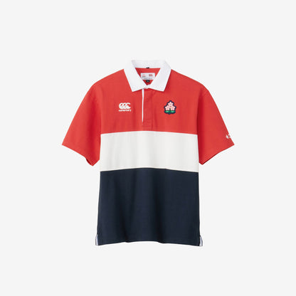 カンタベリーCANTERBURYRA33771JAPANS/SRUGBYJERSEYレッド(65)グッズラグビー日本代表公式2023フランス応援記念赤白桜ブレイブブロッサムブレイブブロッサムズブロッサムジャパン侍ジャパン桜柄半袖半そでジャージ