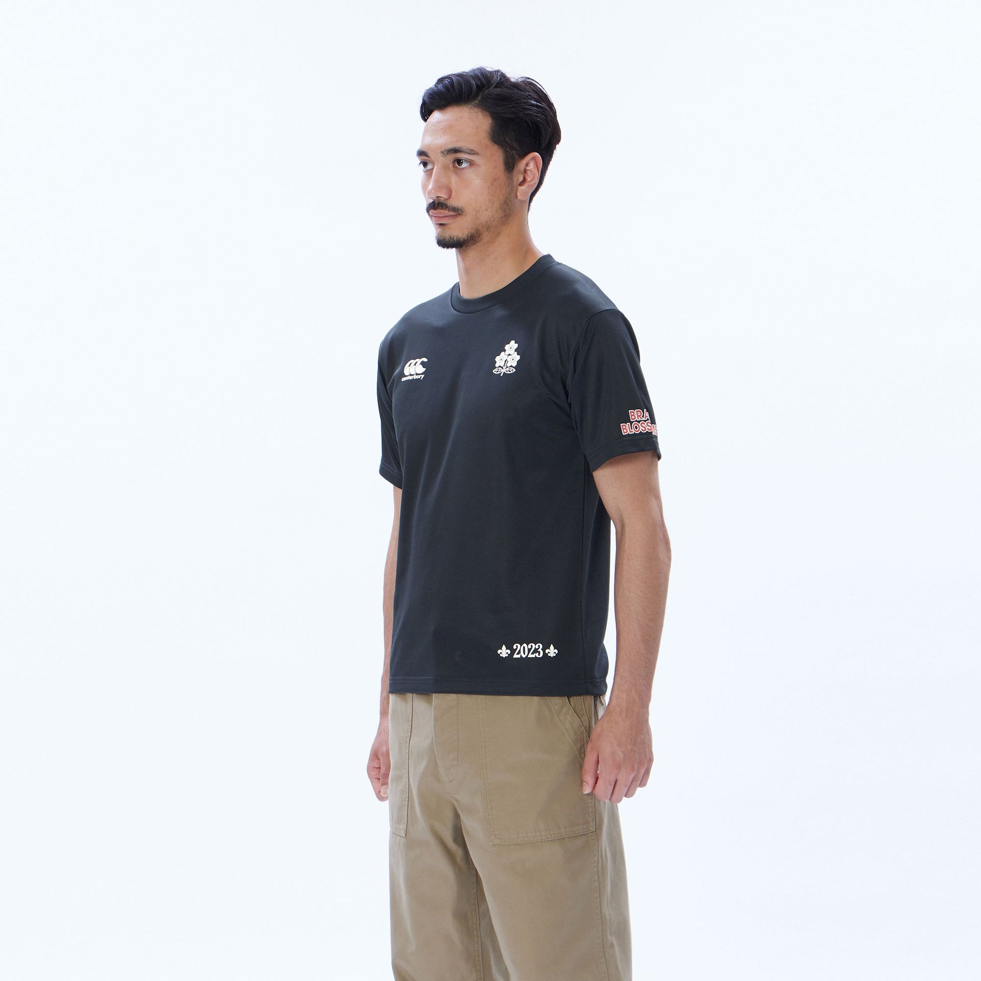 カンタベリーCANTERBURYRA33779JAPANS/SSPECTATORTEEレッド(65)グッズラグビー日本代表公式2023フランス応援記念赤白桜ブレイブブロッサムブレイブブロッサムズブレイブジャパン半袖半そでTシャツティーシャツ