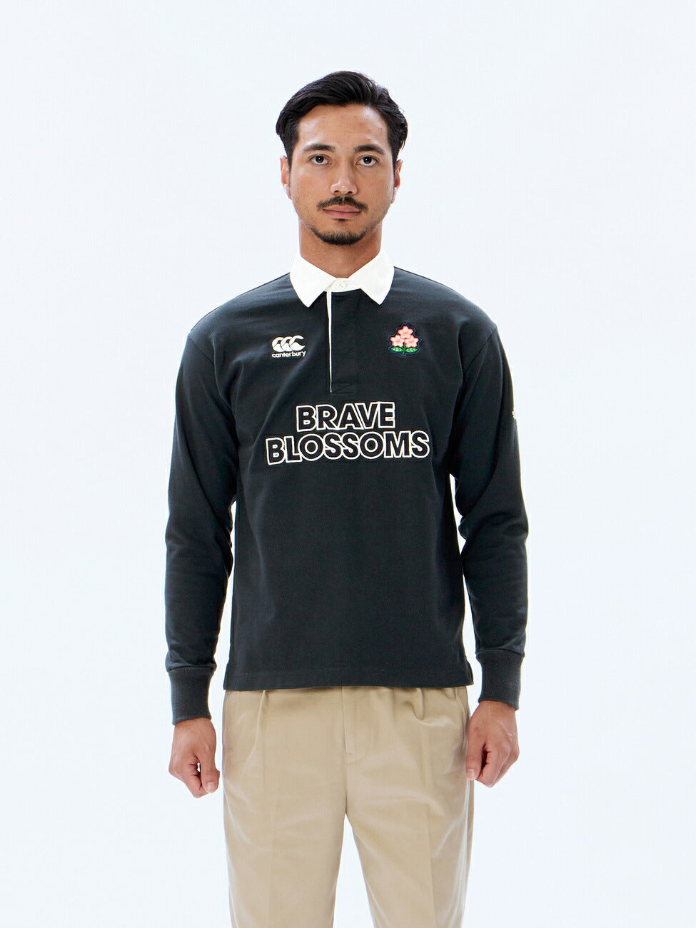 カンタベリーCANTERBURYRA43773JAPANL/SRUGBYJレッド(65)グッズラグビー日本代表公式2023フランス応援記念赤白桜ブレイブブロッサムブレイブブロッサムズブレイブジャパンブロッサムジャパン侍ジャパン長袖長そで