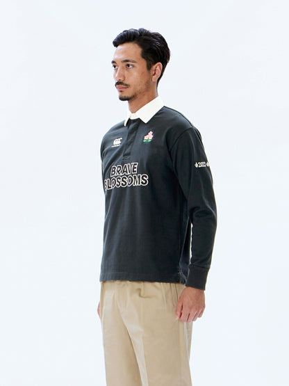 カンタベリーCANTERBURYRA43773JAPANL/SRUGBYJレッド(65)グッズラグビー日本代表公式2023フランス応援記念赤白桜ブレイブブロッサムブレイブブロッサムズブレイブジャパンブロッサムジャパン侍ジャパン長袖長そで