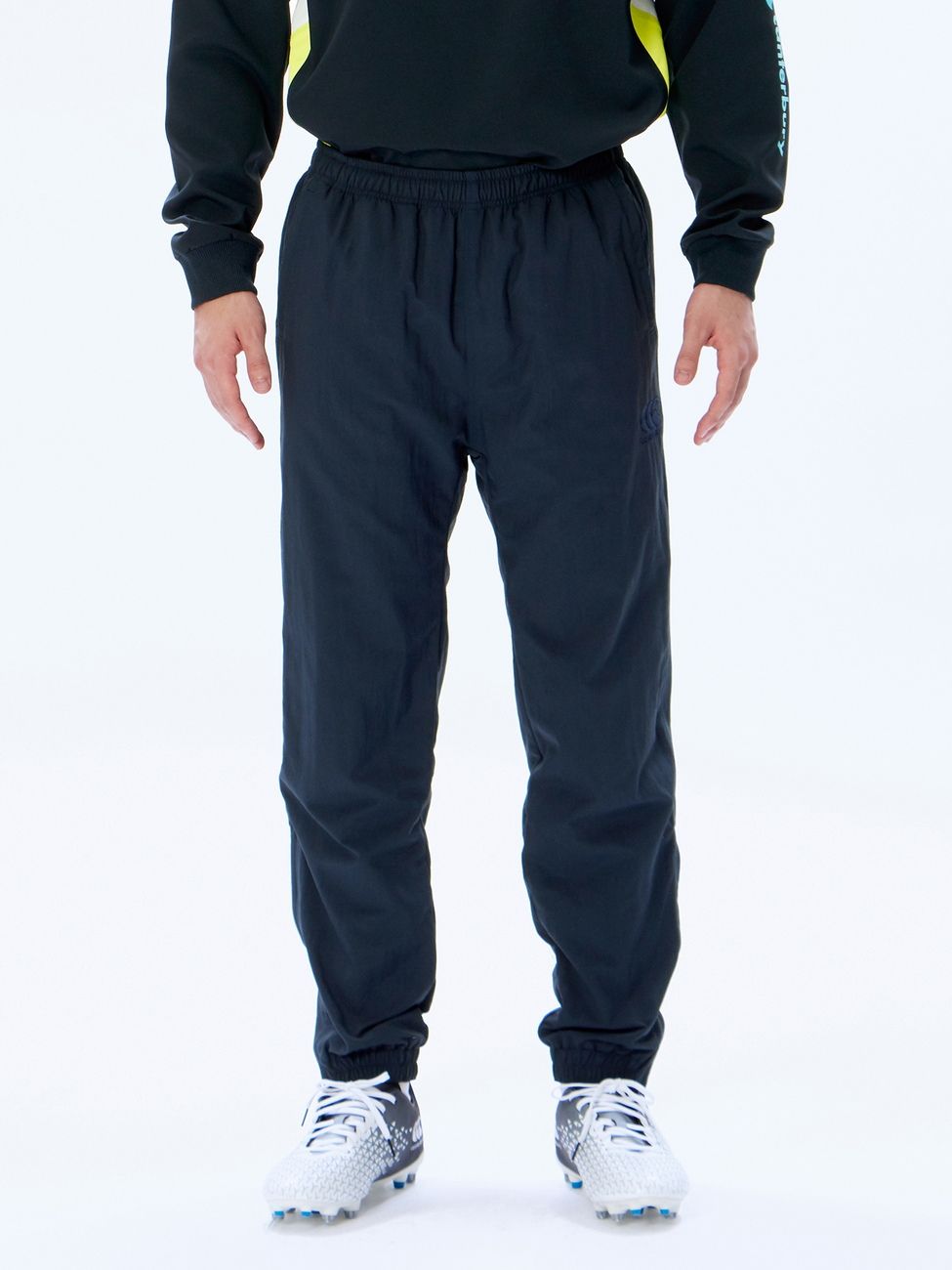 カンタベリーCANTERBURYRG13730PRACTICESHELLPANTSネイビー(29)ウィンドブレーカートレジャーピステトレーニングウェアパンツズボン長ズボン下撥水起毛防風ストレッチ冬サッカーラグビーフットサルトレーニング練習