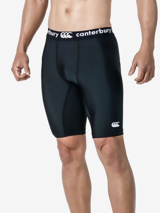 ★25ssカンタベリーCANTERBURYRG24044BASELAYERSHORTS（LONG）カンタベリーCANTERBURYラグビーベースレイヤースパッツメンズストレッチ伸縮性フィット性形状安定速乾性トレーニング練習練習着試合部活クラブサークルスクール合宿