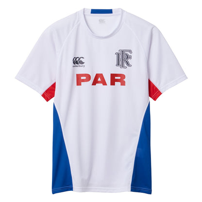 カンタベリーCANTERBURYRG33203PRACTICETEE(SEMI-ホワイト(10)ラグビージャージラグビージャージTシャツ半袖シャツ遮熱抗菌防臭ドライ汗ニオイべたつき軽減練習着合宿部活クラブフィット半そでシャツプラシャツ