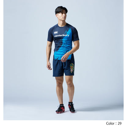 カンタベリーCANTERBURYRG33205BTRAININGTEE(SEMI-FIT)ホワイト(10)ラグビーラグビージャージラガーシャツTシャツ吸汗速乾軽量ドライ再帰反射夜間フィットトレーニングビッグ大きいサイズ部活クラブ練習軽い半袖
