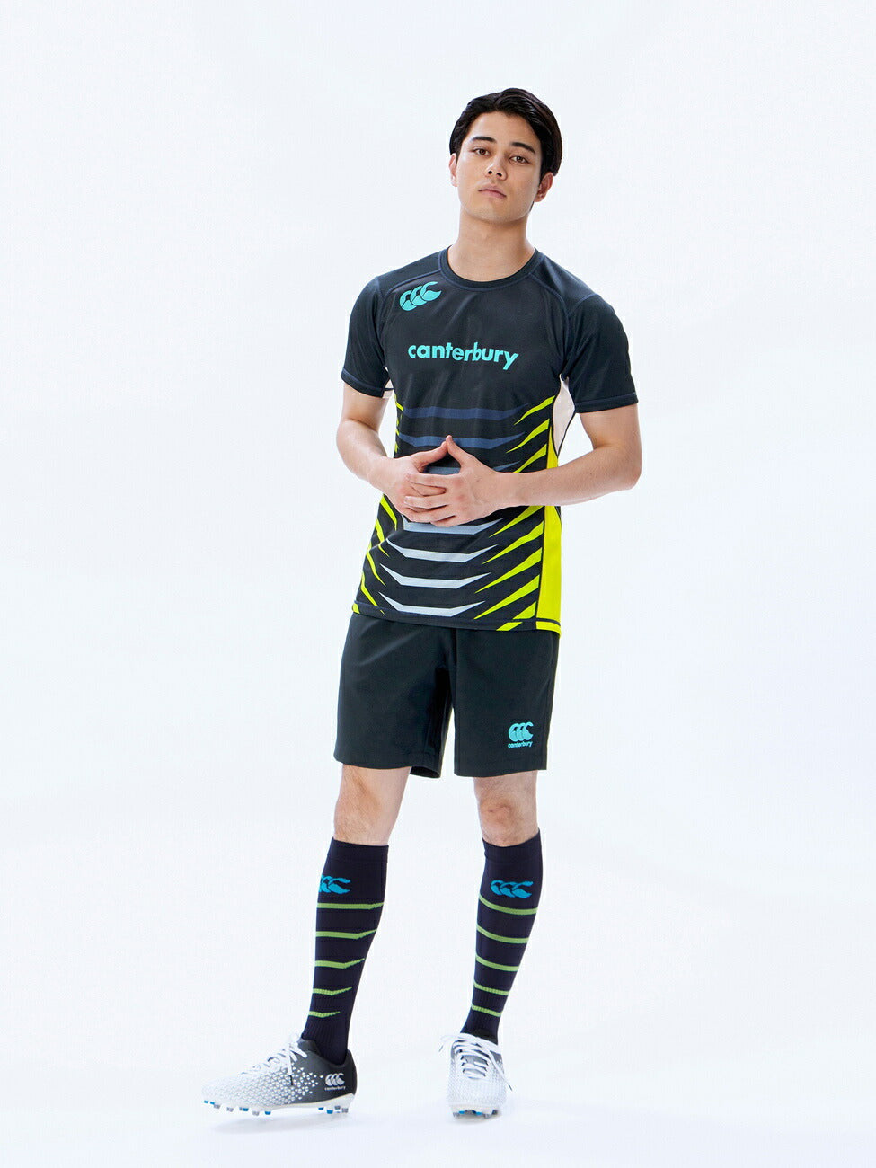 カンタベリーCANTERBURYRG33713PRACTICEJERSEYブルー(25)ラグビーラグビージャージゲームジャージラガーシャツTシャツ耐久性ストレッチ防菌防臭汗ニオイ高機能練習着ティーシャツ半袖半そでトレーニングプラシャツ