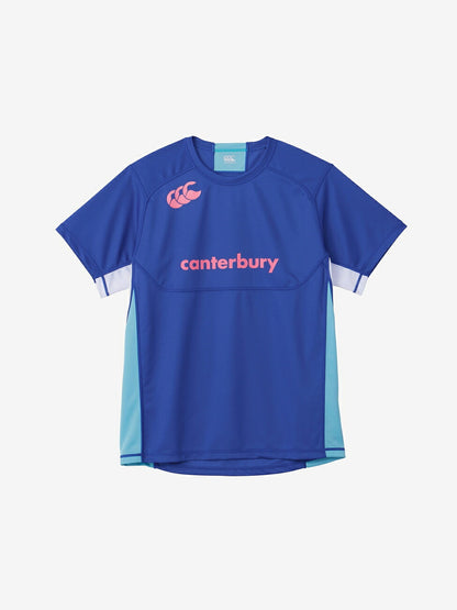カンタベリーCANTERBURYRG33714PRACTICETEEロイヤルブルー(25)ラグビージャージラグビージャージTシャツ半袖シャツメンズ遮熱抗菌防臭ドライ汗ニオイべたつき軽減練習着合宿部活クラブプラシャツティーシャツ