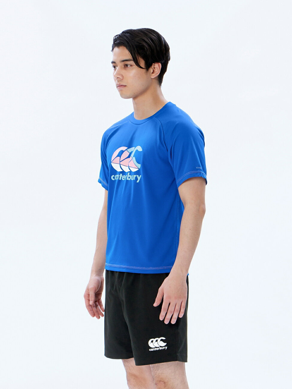 カンタベリーCANTERBURYRG33719BTRAININGTEEロイヤルブルー(25)ラグビージャージラガーシャツTシャツ吸汗速乾軽量再帰反射夜間ビッグ大きいサイズ練習着部活クラブティーシャツ半袖半そで軽いドライトレーニング