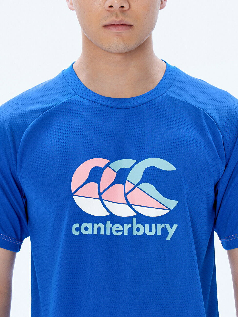 カンタベリーCANTERBURYRG33719BTRAININGTEEロイヤルブルー(25)ラグビージャージラガーシャツTシャツ吸汗速乾軽量再帰反射夜間ビッグ大きいサイズ練習着部活クラブティーシャツ半袖半そで軽いドライトレーニング