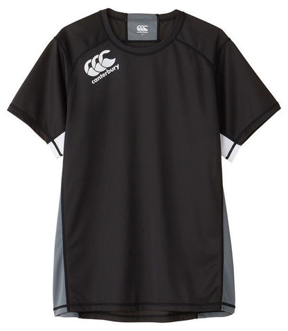 24ssカンタベリーCANTERBURYRG34002PRACTICETEEラグビートレーニング練習練習着シャツTシャツティーシャツプラシャツプラクティスシャツ遮熱暑さ対策ベタつき軽減抗菌防臭クラブ部活サークル半袖半そで