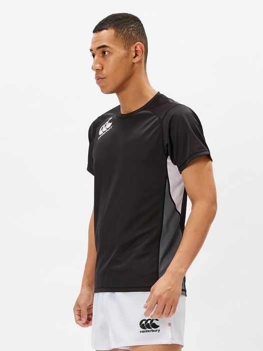24ssカンタベリーCANTERBURYRG34002PRACTICETEEラグビートレーニング練習練習着シャツTシャツティーシャツプラシャツプラクティスシャツ遮熱暑さ対策ベタつき軽減抗菌防臭クラブ部活サークル半袖半そで