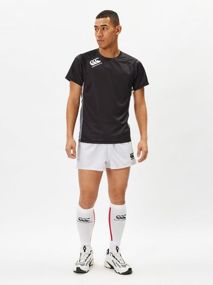 24ssカンタベリーCANTERBURYRG34002PRACTICETEEラグビートレーニング練習練習着シャツTシャツティーシャツプラシャツプラクティスシャツ遮熱暑さ対策ベタつき軽減抗菌防臭クラブ部活サークル半袖半そで