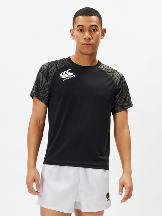 24ssカンタベリーCANTERBURYRG34004TRAININGTEEラグビートレーニング練習練習着シャツTシャツティーシャツプラシャツプラクティスシャツ吸汗速乾軽量クラブ部活サークル半袖半そで再帰反射リフレクター