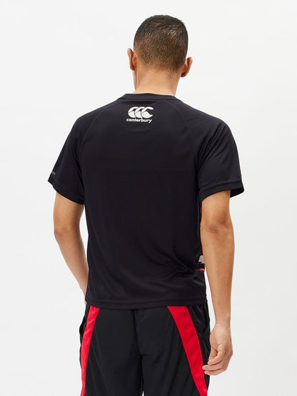 24ssカンタベリーCANTERBURYRG34005BTRAININGTEEラグビートレーニング練習練習着シャツTシャツティーシャツプラシャツプラクティスシャツ吸汗速乾軽量クラブ部活サークル半袖半そで再帰反射リフレクター