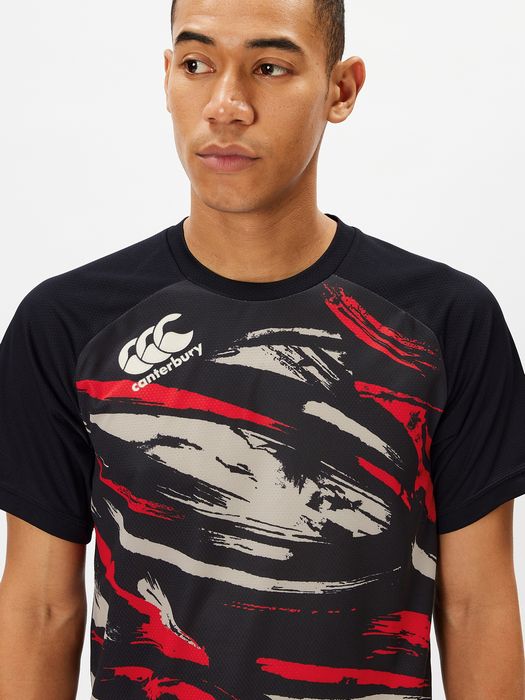24ssカンタベリーCANTERBURYRG34005BTRAININGTEEラグビートレーニング練習練習着シャツTシャツティーシャツプラシャツプラクティスシャツ吸汗速乾軽量クラブ部活サークル半袖半そで再帰反射リフレクター