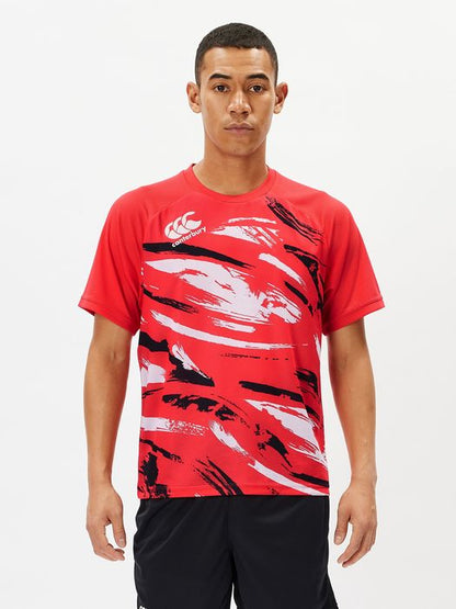 24ssカンタベリーCANTERBURYRG34005BTRAININGTEEラグビートレーニング練習練習着シャツTシャツティーシャツプラシャツプラクティスシャツ吸汗速乾軽量クラブ部活サークル半袖半そで再帰反射リフレクター
