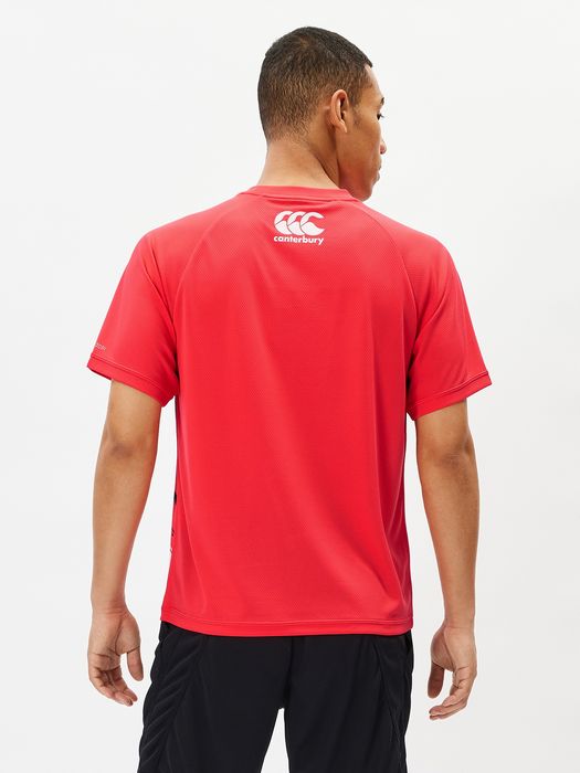 24ssカンタベリーCANTERBURYRG34005BTRAININGTEEラグビートレーニング練習練習着シャツTシャツティーシャツプラシャツプラクティスシャツ吸汗速乾軽量クラブ部活サークル半袖半そで再帰反射リフレクター