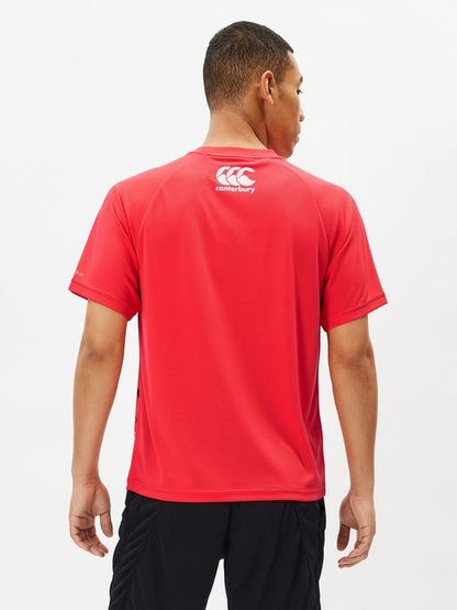 24ssカンタベリーCANTERBURYRG34005BTRAININGTEEラグビートレーニング練習練習着シャツTシャツティーシャツプラシャツプラクティスシャツ吸汗速乾軽量クラブ部活サークル半袖半そで再帰反射リフレクター