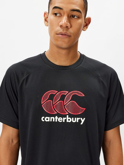 24ssカンタベリーCANTERBURYRG34007BTRAININGTEEラグビートレーニング練習練習着シャツTシャツティーシャツプラシャツプラクティスシャツ吸汗速乾軽量クラブ部活サークル半袖半そで再帰反射リフレクター