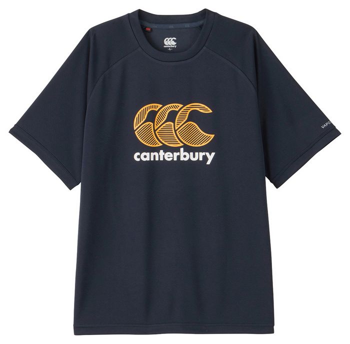 24ssカンタベリーCANTERBURYRG34007BTRAININGTEEラグビートレーニング練習練習着シャツTシャツティーシャツプラシャツプラクティスシャツ吸汗速乾軽量クラブ部活サークル半袖半そで再帰反射リフレクター