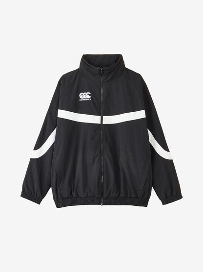 カンタベリーCANTERBURYRG73702BPRACTICESHELLJACKETブラック(19)ラグビーウィンドブレーカージャージストレッチピステ耐久撥水防寒保温伸縮練習着防寒防風部活クラブ練習試合ジッパーチャックビッグ大きいサイズ