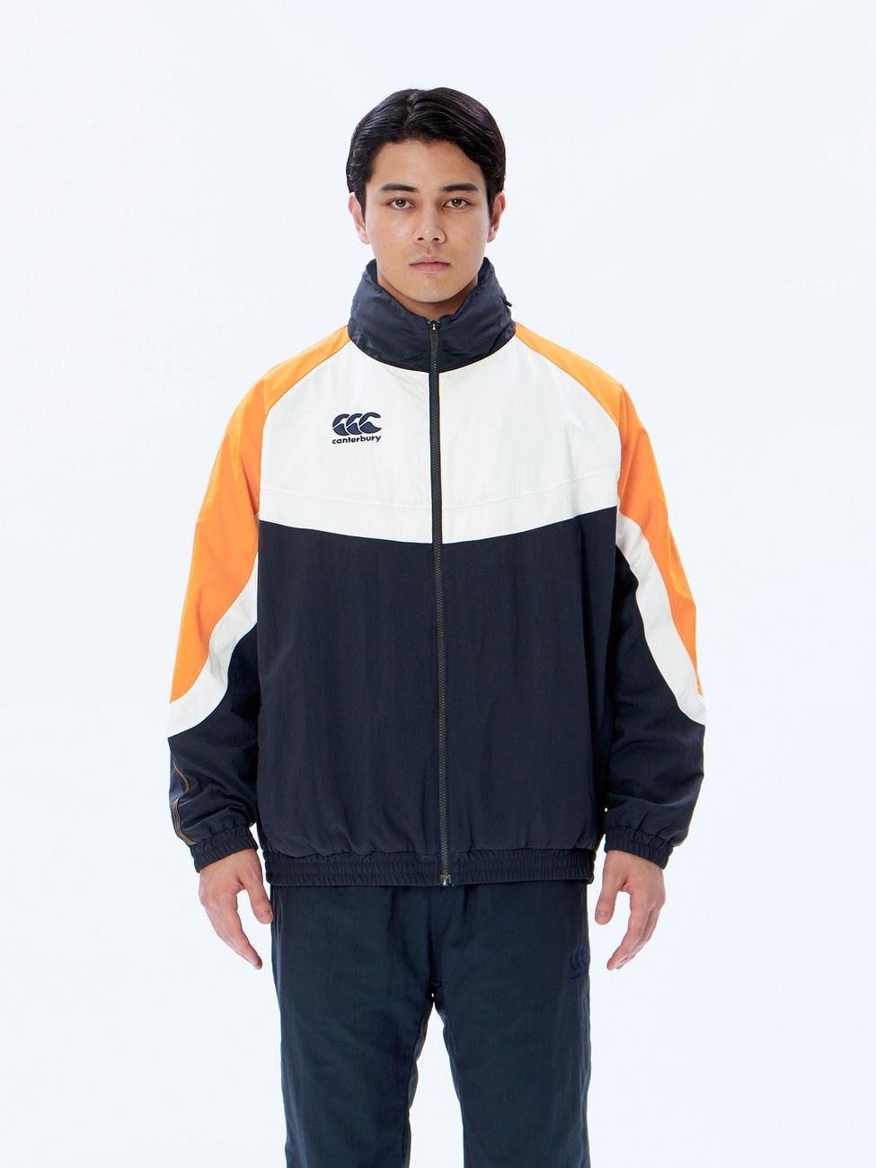 カンタベリーCANTERBURYRG73702BPRACTICESHELLJACKETブラック(19)ラグビーウィンドブレーカージャージストレッチピステ耐久撥水防寒保温伸縮練習着防寒防風部活クラブ練習試合ジッパーチャックビッグ大きいサイズ