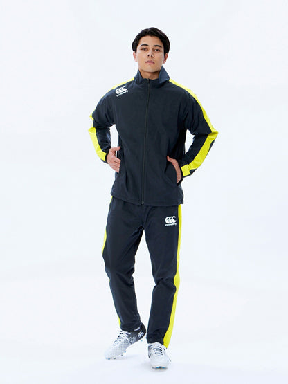 カンタベリーCANTERBURYRG73704BWINDJACKETネイビー(29)ウィンドブレーカートレーニングストレッチウィンドジャケットピステ耐久撥水撥水防寒保温伸縮練習着防寒防風部活クラブ練習試合冬雨対策ジッパーチャック