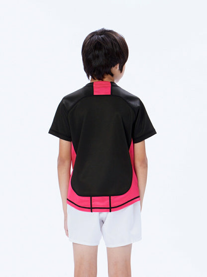 カンタベリーCANTERBURYRGJ33758JR.PRACTICEJERSEYジュニアブラック(19)ジャージ生地半袖半そでTシャツティーシャツプラシャツジャージストレッチ通気性耐久性抗菌防臭練習着トレーニングラグビーサッカー子どもキッズ