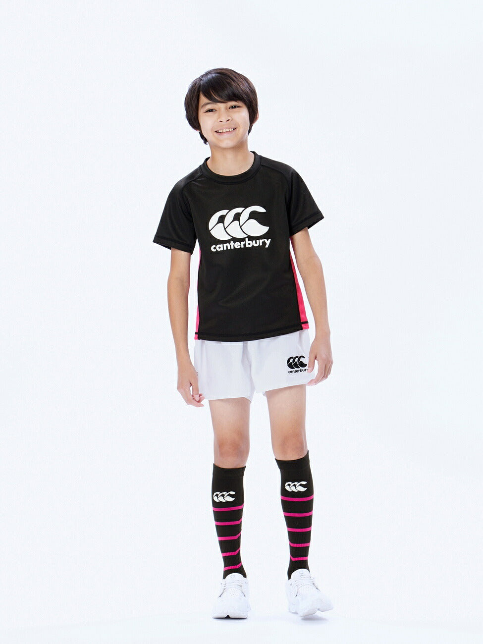 カンタベリーCANTERBURYRGJ33758JR.PRACTICEJERSEYジュニアブラック(19)ジャージ生地半袖半そでTシャツティーシャツプラシャツジャージストレッチ通気性耐久性抗菌防臭練習着トレーニングラグビーサッカー子どもキッズ