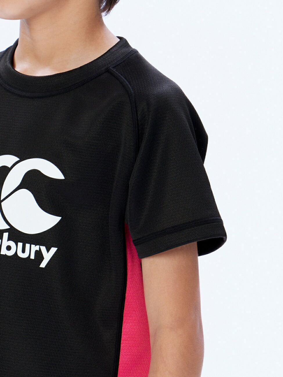 カンタベリーCANTERBURYRGJ33758JR.PRACTICEJERSEYジュニアブラック(19)ジャージ生地半袖半そでTシャツティーシャツプラシャツジャージストレッチ通気性耐久性抗菌防臭練習着トレーニングラグビーサッカー子どもキッズ