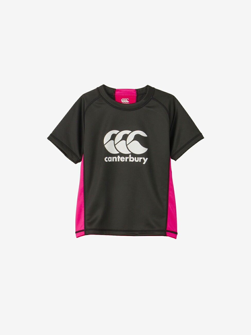 カンタベリーCANTERBURYRGJ33758JR.PRACTICEJERSEYジュニアブラック(19)ジャージ生地半袖半そでTシャツティーシャツプラシャツジャージストレッチ通気性耐久性抗菌防臭練習着トレーニングラグビーサッカー子どもキッズ