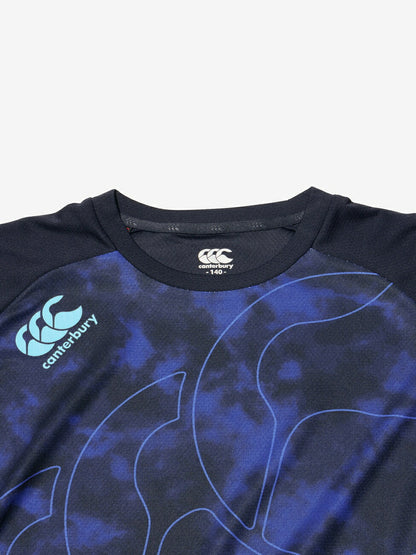 カンタベリーCANTERBURYRGJ33762JR.TRAININGTEEジュニアレッド(65)半袖半そでTシャツティーシャツプラシャツ練習着吸汗速乾再帰反射洗濯通気性おしゃれかっこいい男子女子部活クラブラグビーサッカー子どもキッズ