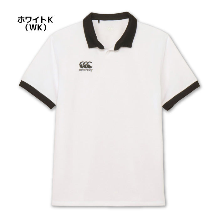 26fw カンタベリー CANTERBURY RGM32650 S/S PRAC JERSEY 半袖 プラクティスジャージー 衿付き ラグビー練習着