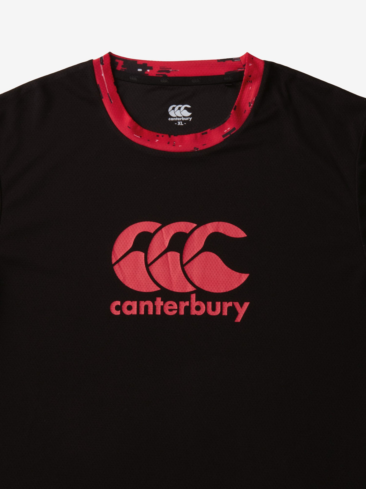 26fw カンタベリー CANTERBURY RGM32651 S/S TRAINING TEE 半袖 トレーニングTシャツ ビッグロゴ ラグビー練習着