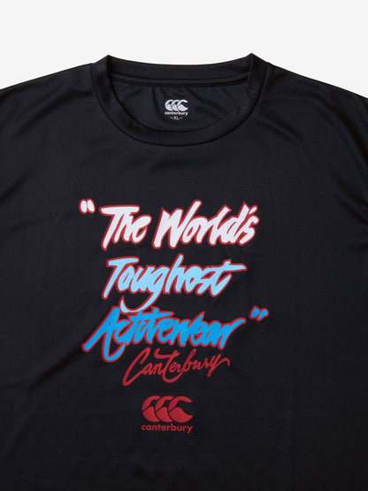 26fw カンタベリー CANTERBURY RGM32652 S/S TWTA TEE 半袖 TWTA Tシャツ 吸汗速乾 UVカット ラグビー