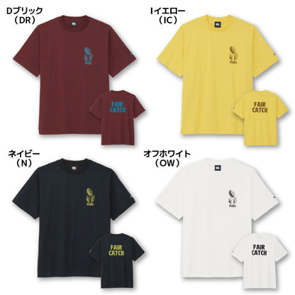 26fw カンタベリー CANTERBURY RSU32653 S/S TEE FAIR CATCH オーガニックコットン 半袖Tシャツ 厚手