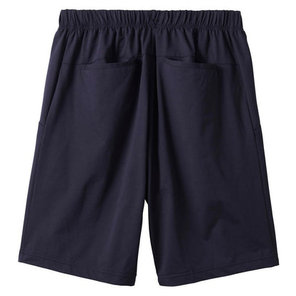 25fwデサントDESCENTEST5SHPT0Mトレーニングショートパンツショートパンツショーツハーフパンツトレーニング練習吸汗2WAYストレッチ防風ロゴワンポイント黒紺ブラックネイビー