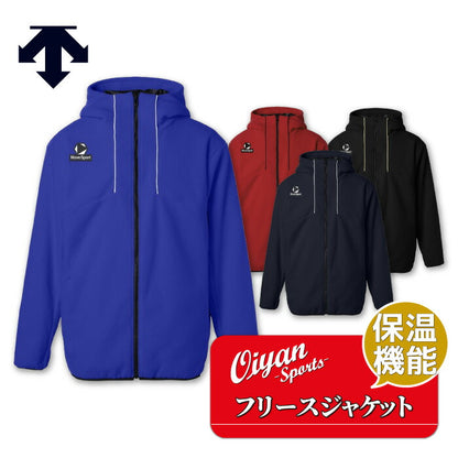 26ssデサントDESCENTEST6SSWT6Mフリースジャケットフリースジャケットメンズユニセックス撥水保温速乾運動トレーニング