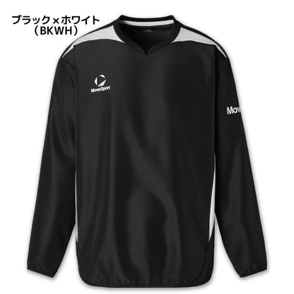 26fw デサント DESCENTE ST6SWBT1M 長袖ウインドピステ 長袖ウインドピステ 袖プリント 防風 練習着