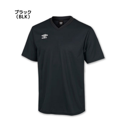 26fw アンブロ UMBRO UAS6307 ゲームシャツ(ワンポイント) ワンポイント 半袖ゲームシャツ 吸汗速乾 UVカット