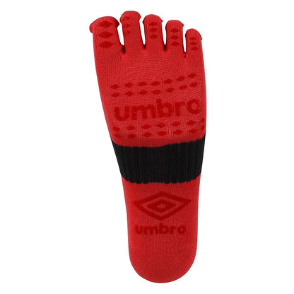 26fw アンブロ UMBRO UAS8422 五本指ミドルソックス グリップ 5本指ソックス アーチサポート サッカー
