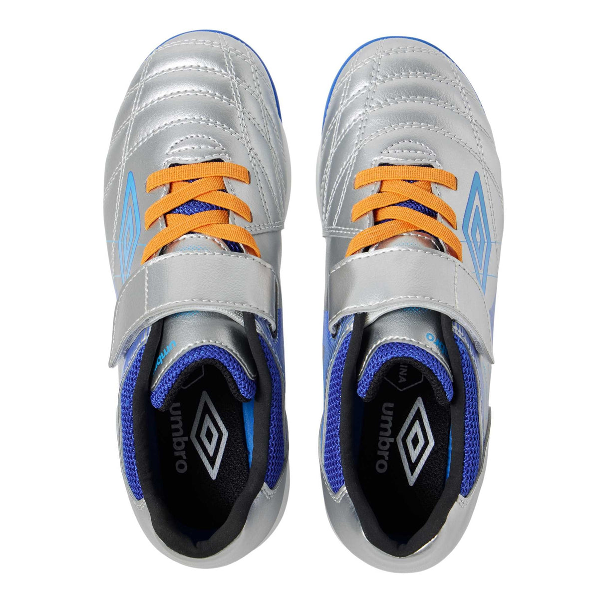 26fw アンブロ UMBRO UF5FCST3J アクセレイター SB JR WIDE +GAINA ジュニア トレーニングシューズ シルバー