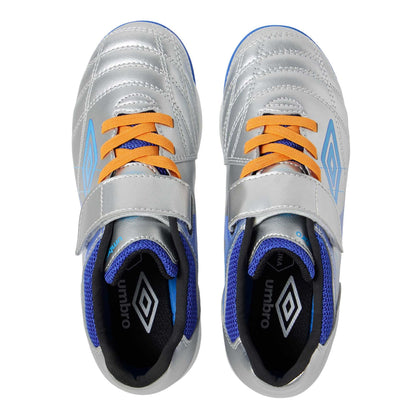 26fw アンブロ UMBRO UF5FCST3J アクセレイター SB JR WIDE +GAINA ジュニア トレーニングシューズ シルバー