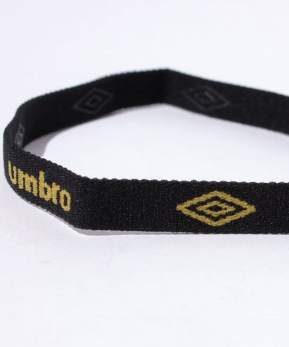 26fw アンブロ UMBRO UJS7301 ヘアバンド ロゴ入り ヘッドバンド サッカー フットサル 汗止め